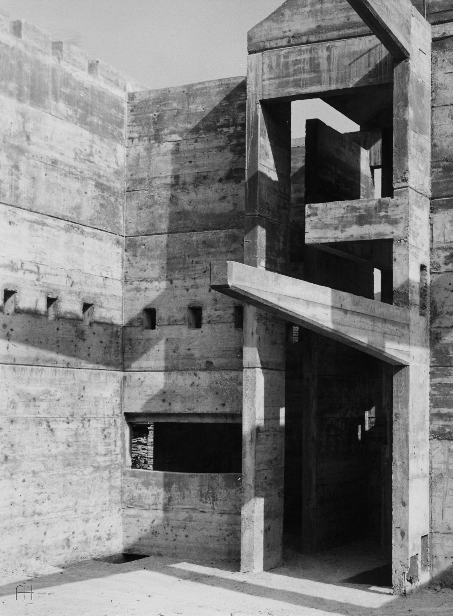 House for the sculptor Peter Hächler // Pierre Zoelly // Lenzburg, Switzerland, 1964, 2