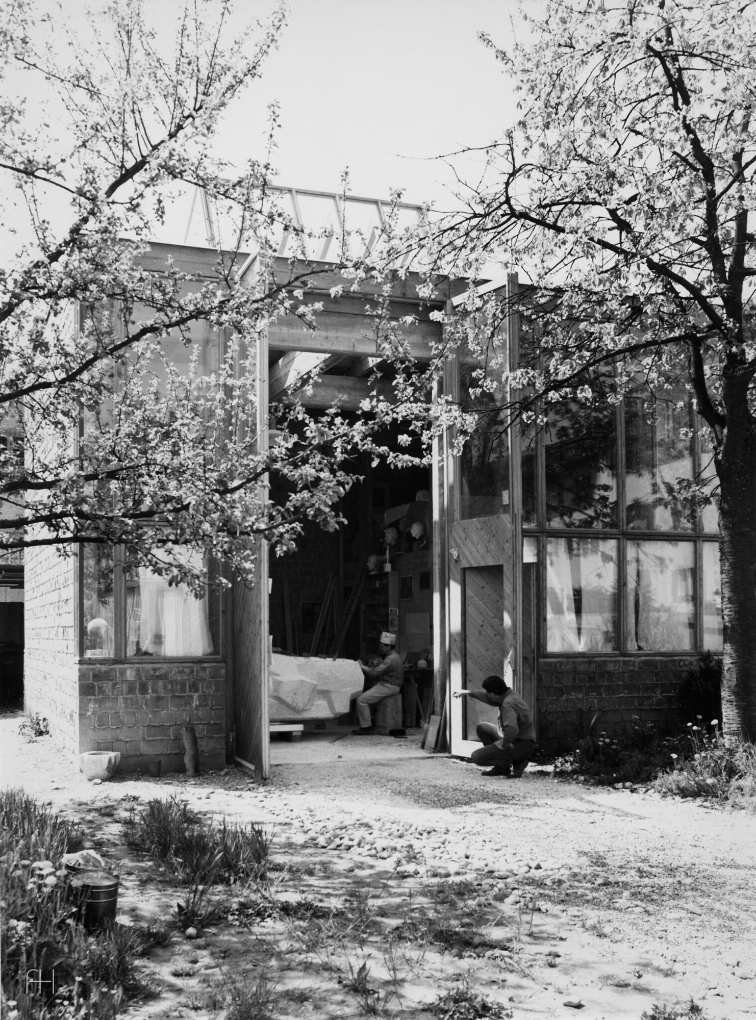 House for the sculptor Peter Hächler // Pierre Zoelly // Lenzburg, Switzerland, 1964, 3