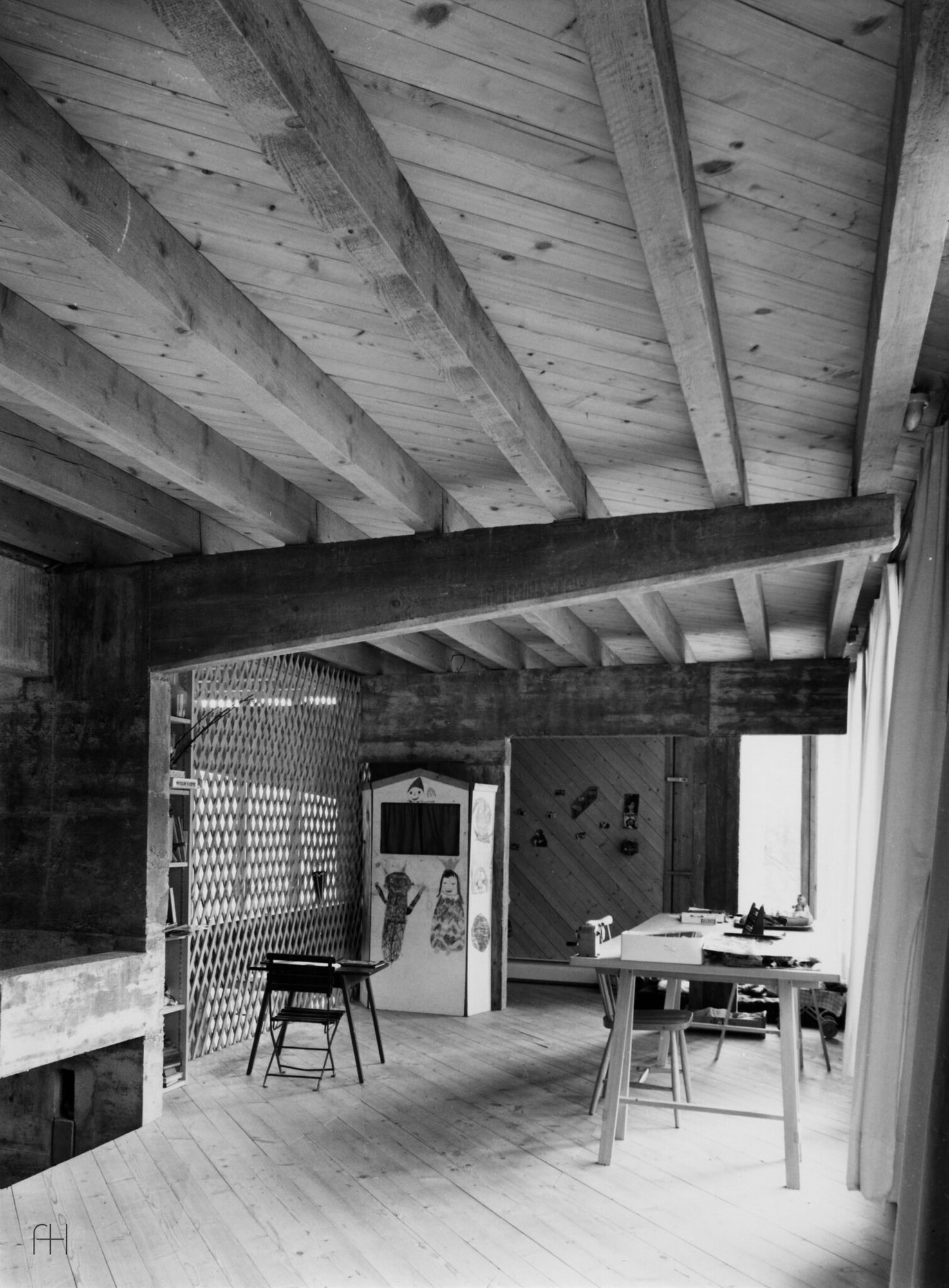 House for the sculptor Peter Hächler // Pierre Zoelly // Lenzburg, Switzerland, 1964, 4