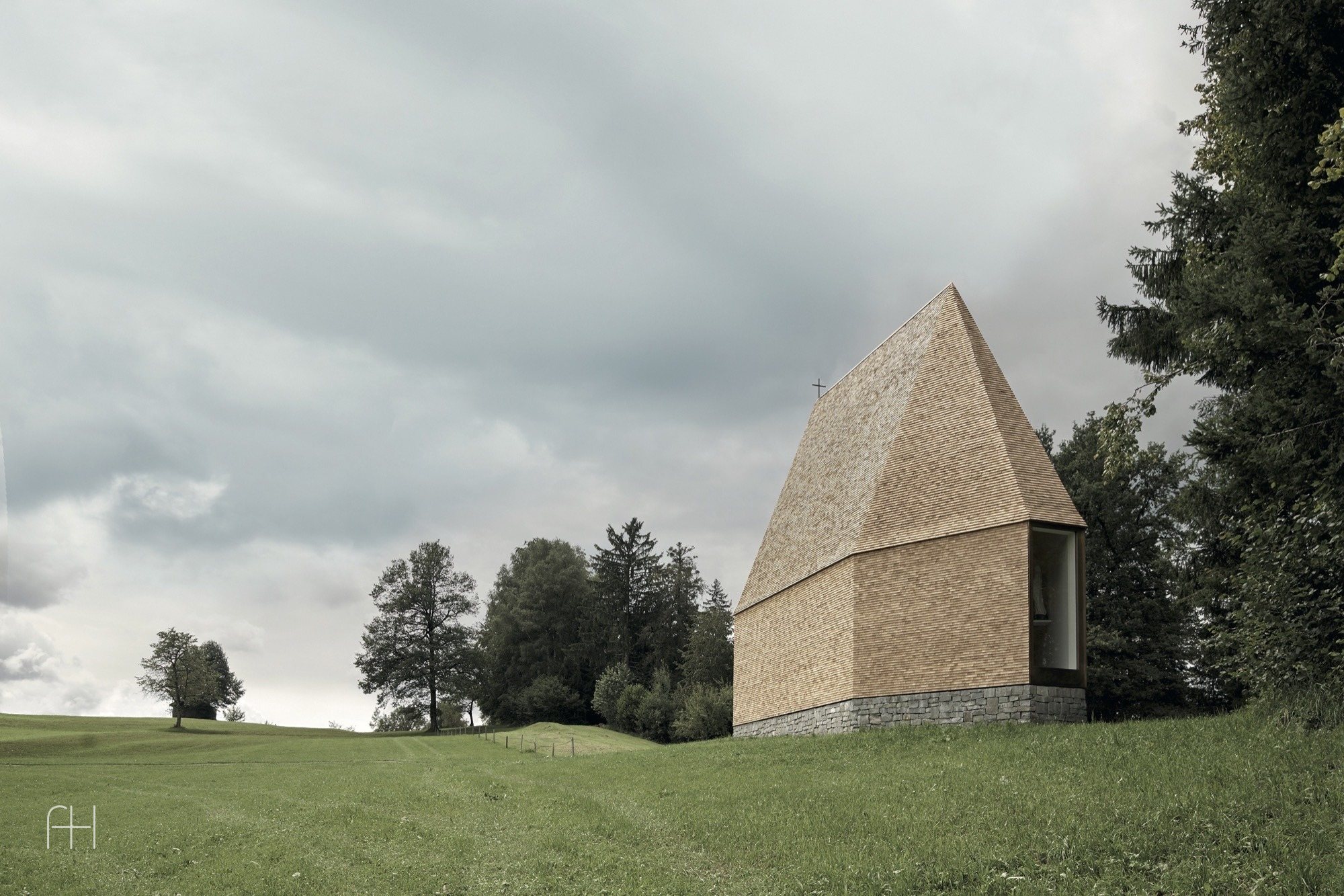Salgenreute Chapel // Bernardo Bader Architekten // Крумбах, 1