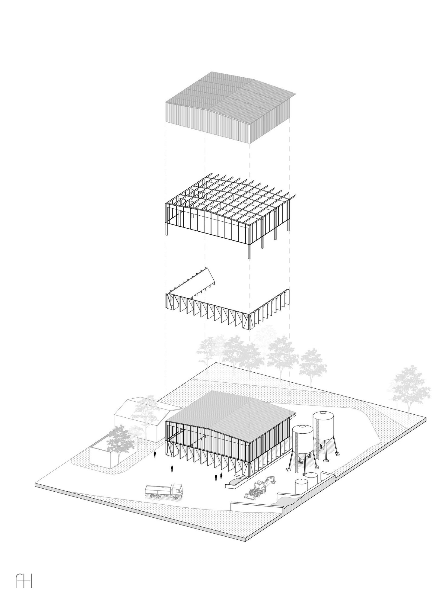 Salt Warehouse // Goffart Polomé Architects // Houffalize, Belgium, 6