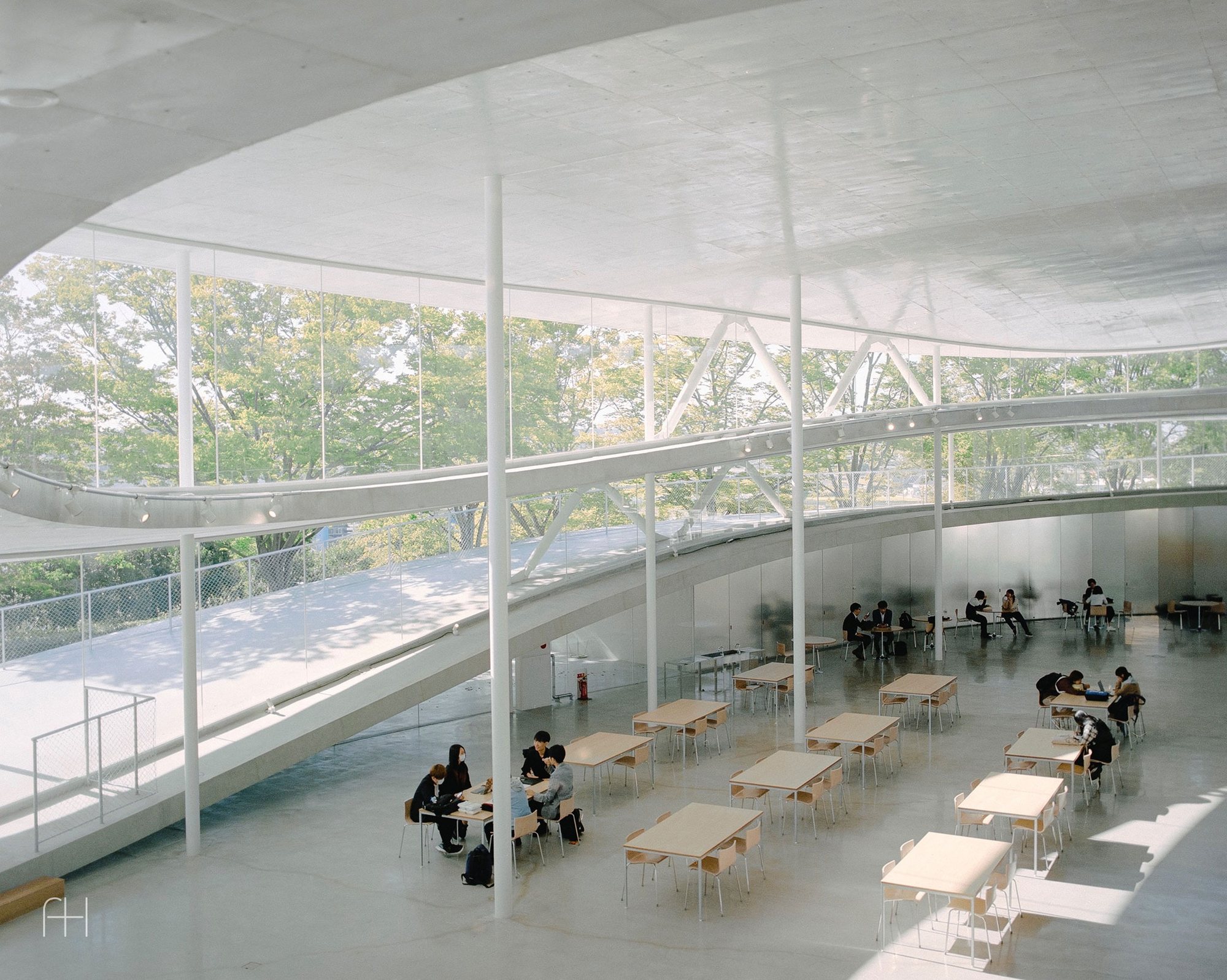 Arts and Science Faculty Building, Osaka University of Arts // Kazuyo Sejima & Associates // Япония, 1