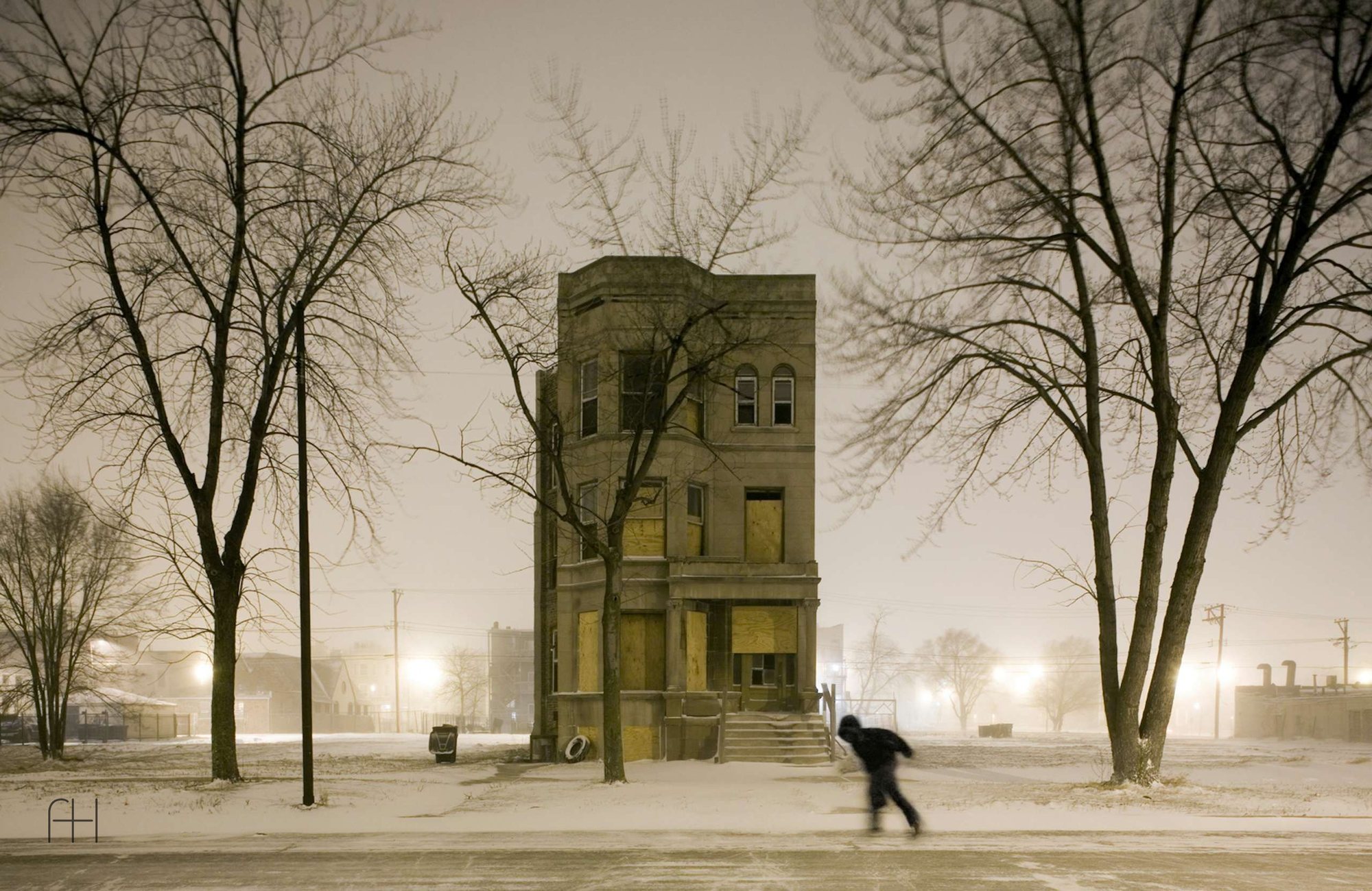 Architectural distancing // Isolated Building Studies // David Schalliol // USA, 2006–present, 2