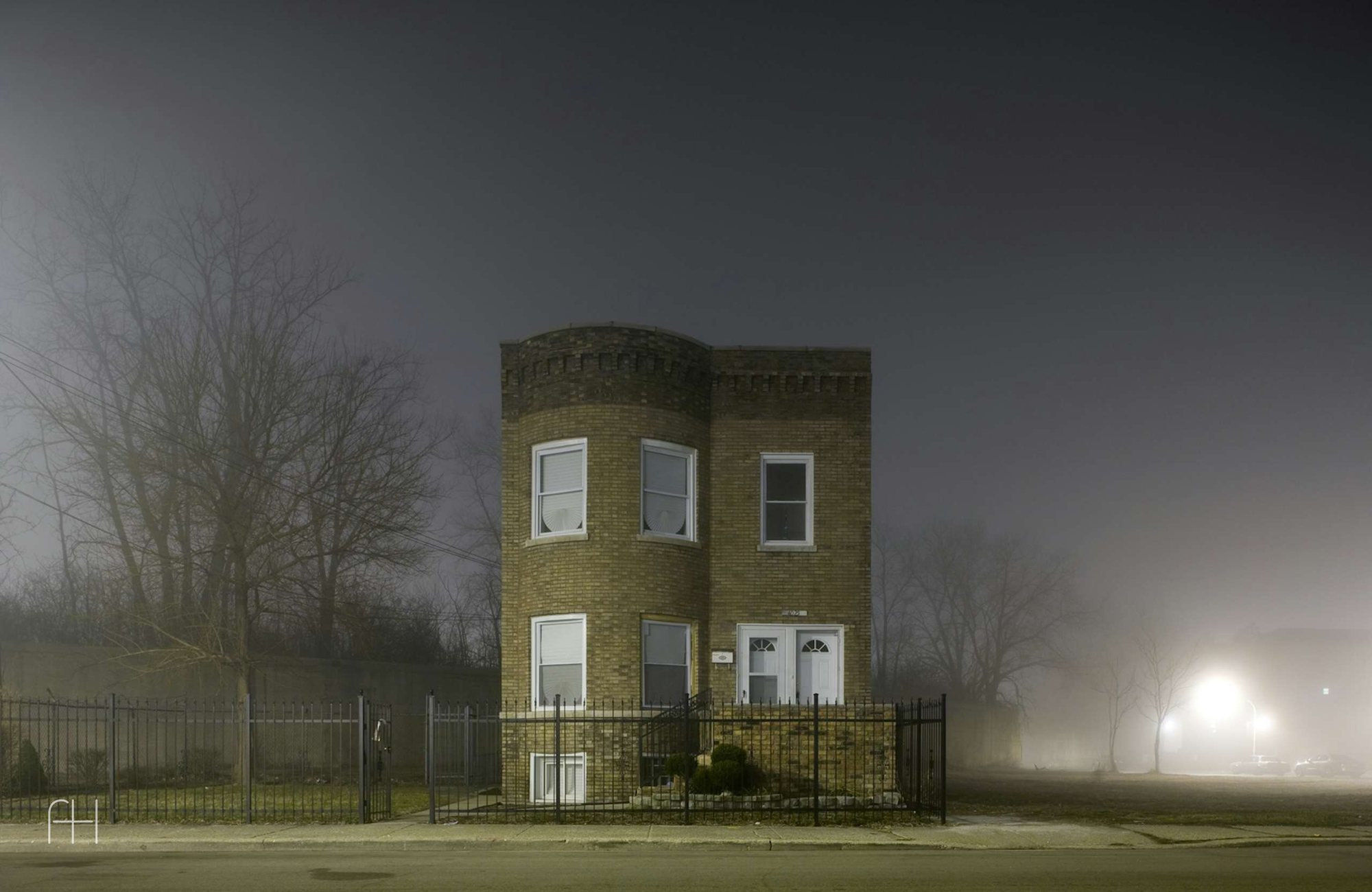 Architectural distancing // Isolated Building Studies // David Schalliol // USA, 2006–present, 5