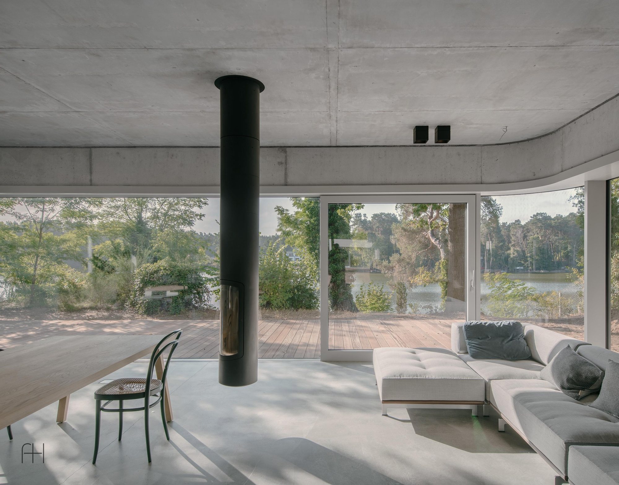 House on the Elsensee // Augustin und Frank Architekten // Грюнхайде, Германия, 2