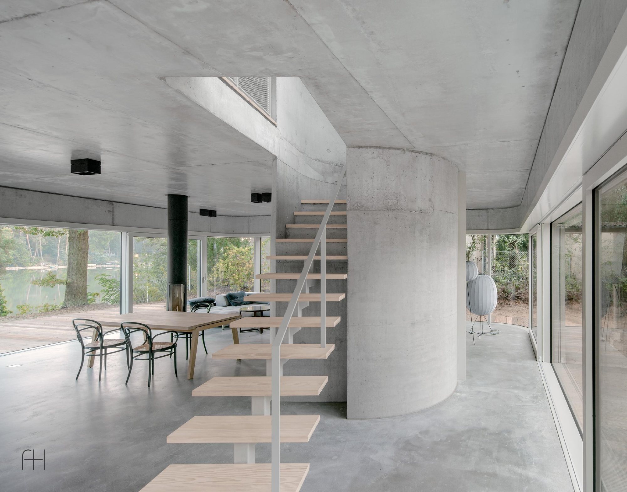House on the Elsensee // Augustin und Frank Architekten // Грюнхайде, Германия, 3