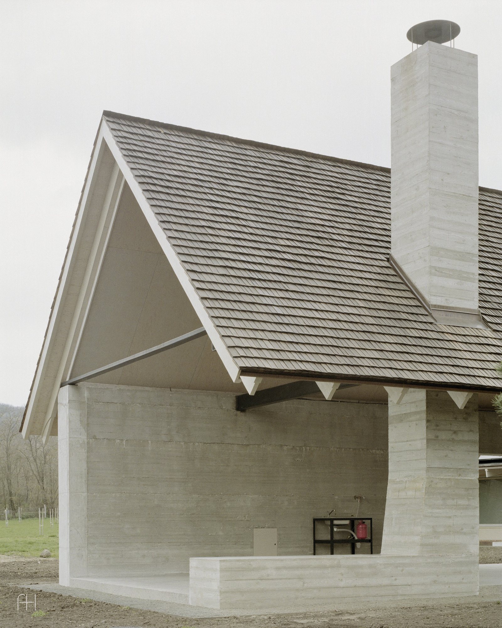 House and Beeyard, 3