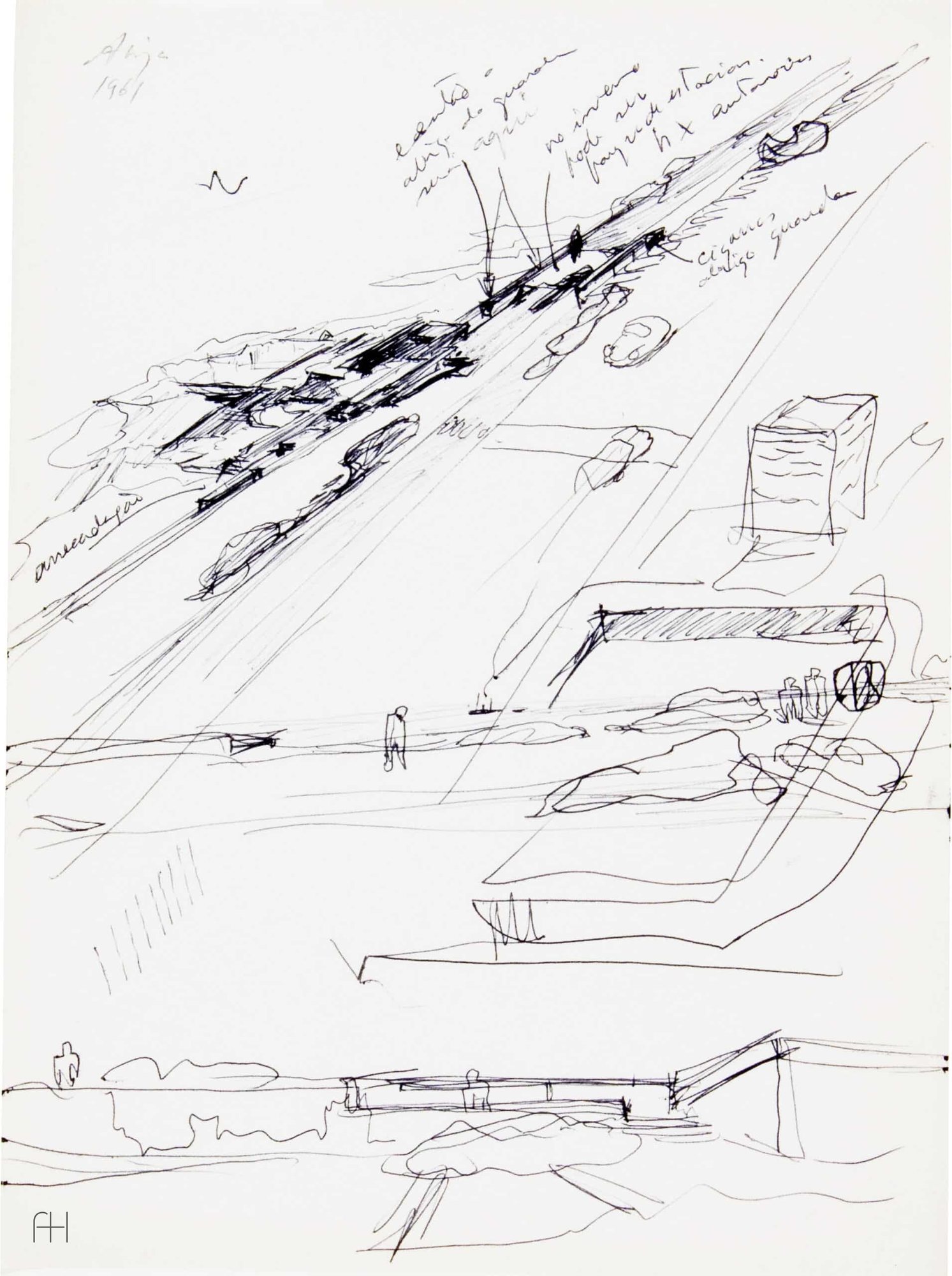 Drawings of Architectures, 4