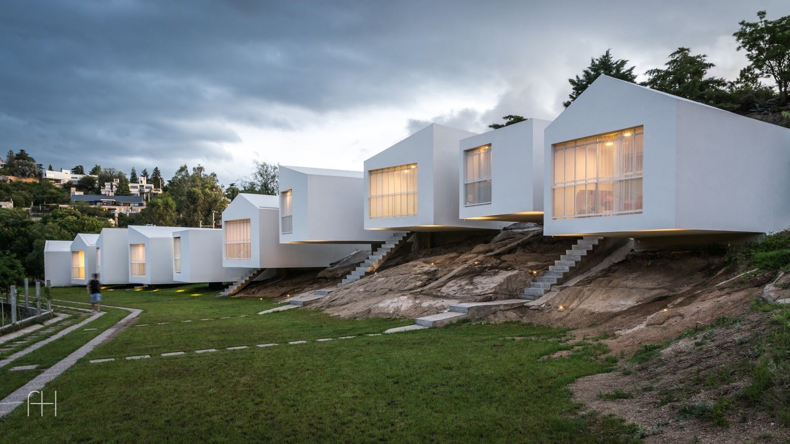 Five Houses // Carlos Ciravegna // San Roque Lake, Argentina, 1