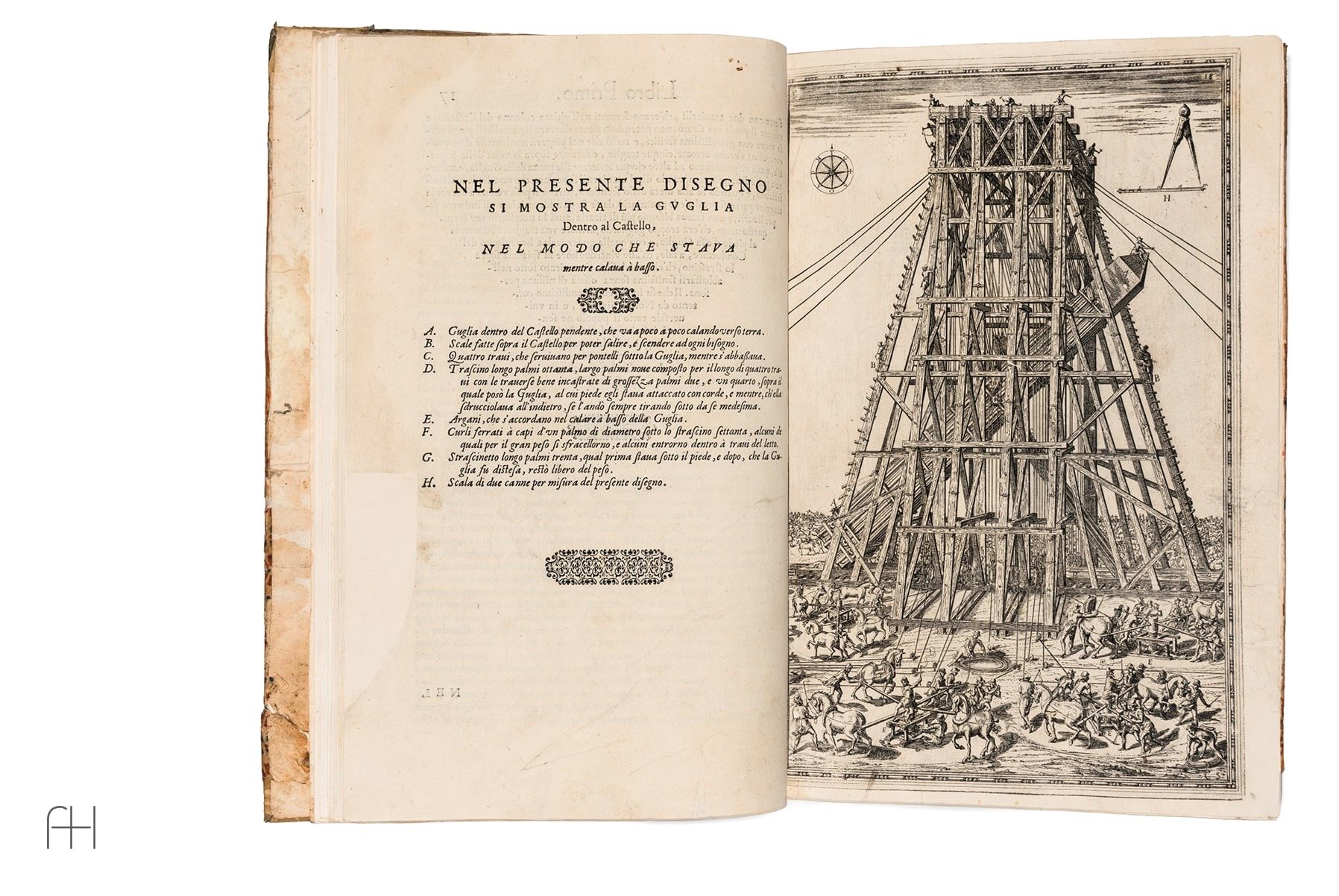Перенос Ватиканского обелиска // Доменико Фонтана // Рим, Италия, 1586–1590, 3