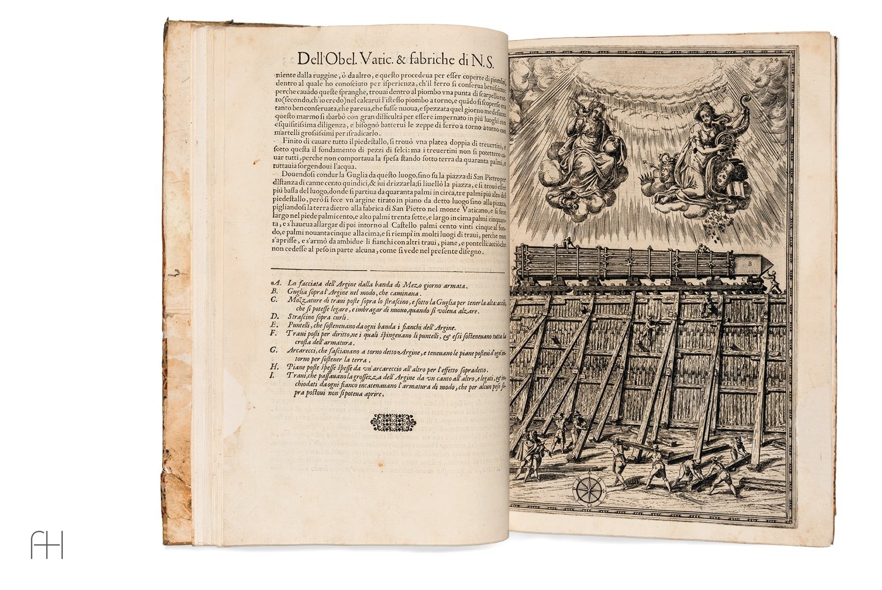 Перенос Ватиканского обелиска // Доменико Фонтана // Рим, Италия, 1586–1590, 5