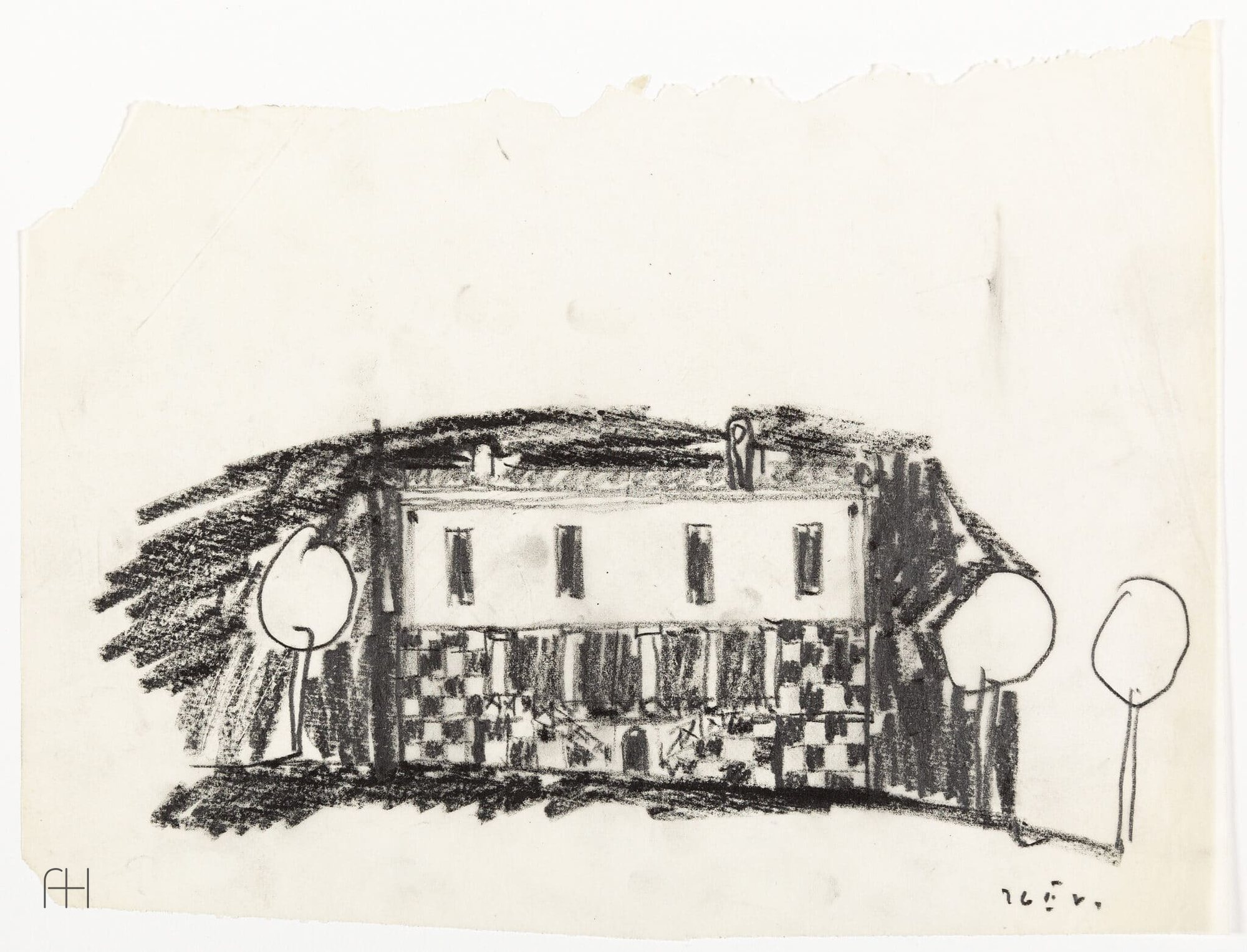 Haus Kühnis // Петер Мерки // Трюббах, Швейцария, 1982, 1