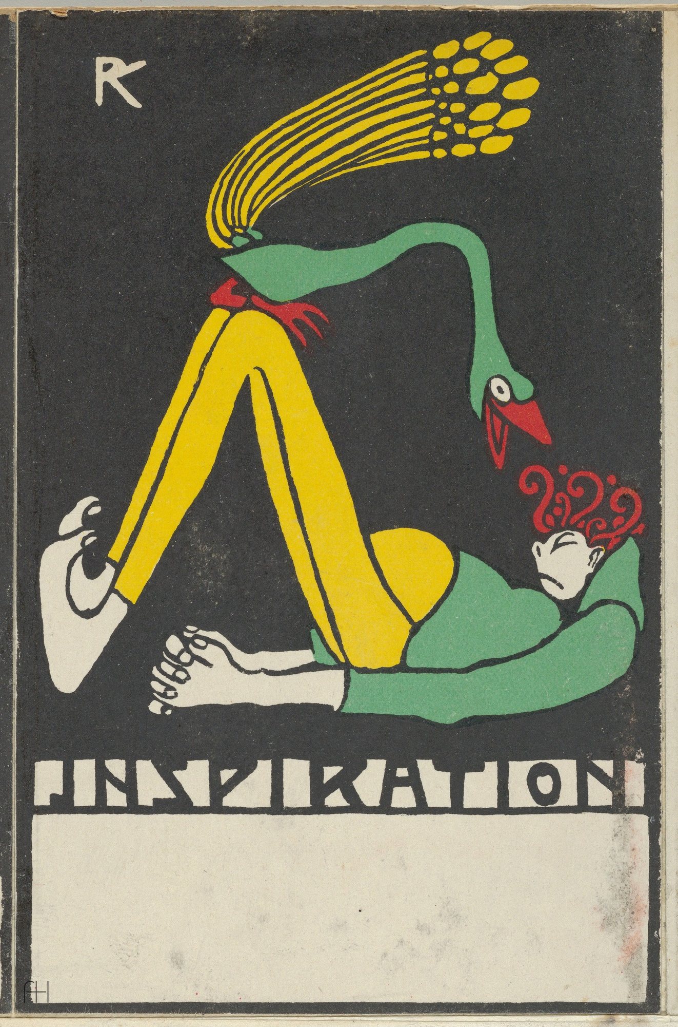 Wiener Werkstätte postcards // Rudolf Kalvach // Austria, 1907, 2