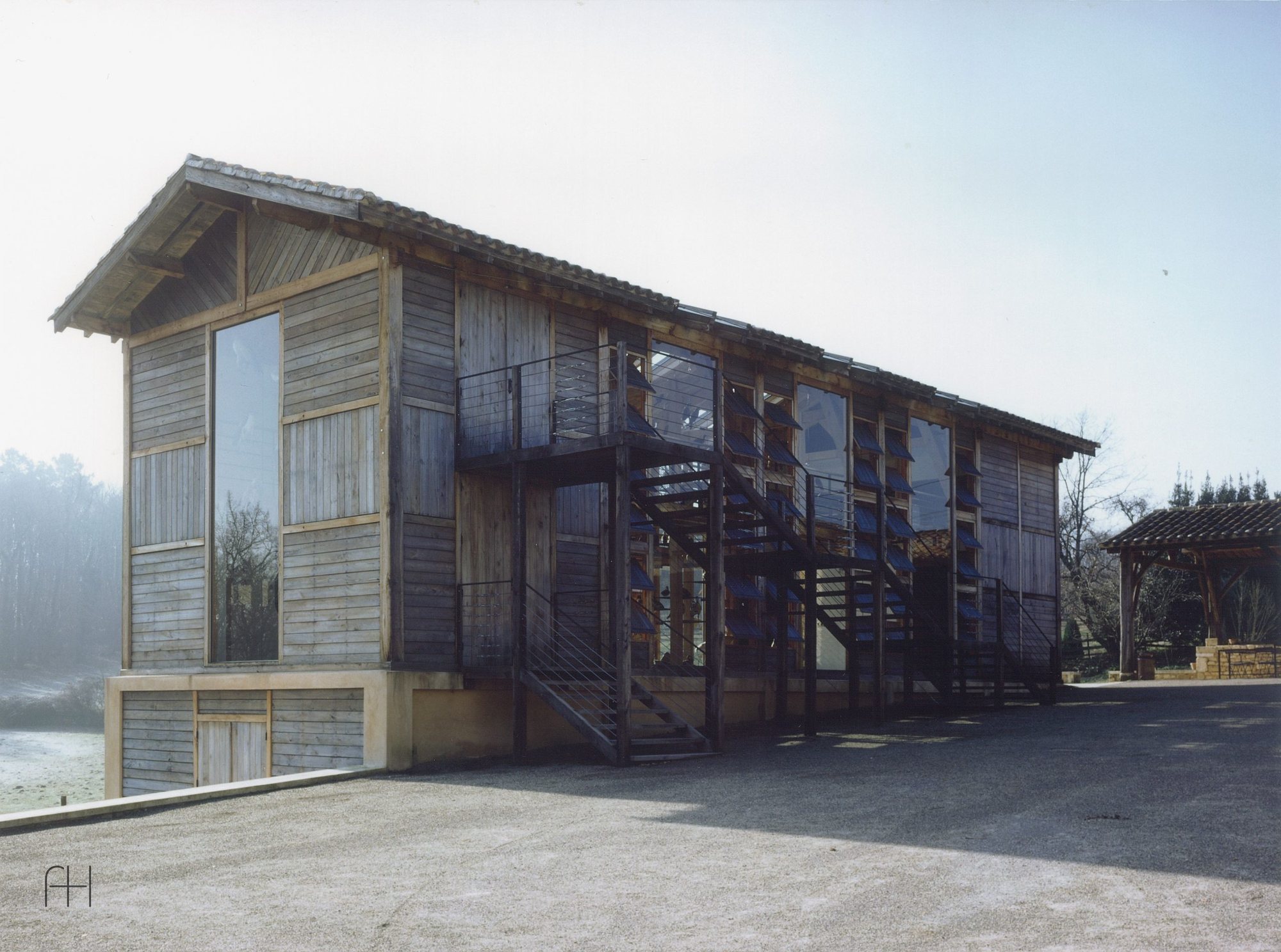 Hauts de Bonaguil Ornithological Museum // Pascale de Redon // Sauturac, France, 1995, 3